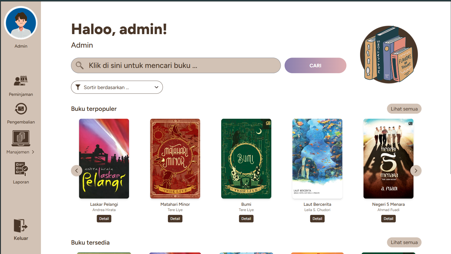Literasik Library Management System