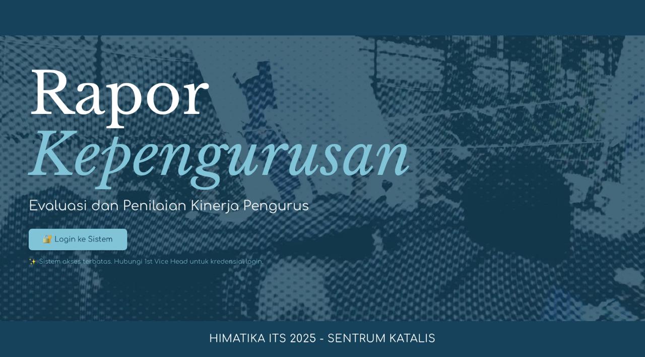 Rapor HIMATIKA Reporting Platform